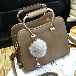 Women's hand Bag Faux Fur Keychain - vmlfashion-com