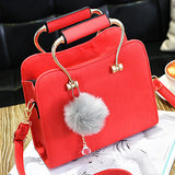 Women's hand Bag Faux Fur Keychain - vmlfashion-com