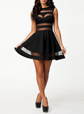 Women sexy black dress - vmlfashion-com