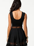 Women sexy black dress - vmlfashion-com