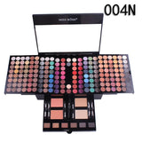 MISS Professional Makeup Kit sets Eyeshadow Blushers Cosmetic Case Full Pro Makeup Palette eyeshadow highlighter Bronzer Brusher - vmlfashion-com