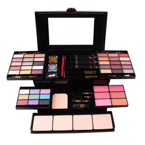 MISS ROSE Makeup Set Box Professional Eyeshadow Lip Gloss Stick Foundation Blush Powder Makeup Kit Maquiagem Cosmetics #288903 - vmlfashion-com