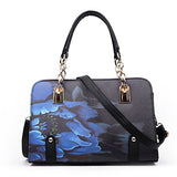 Women's Flower Print Hand Bag - vmlfashion-com