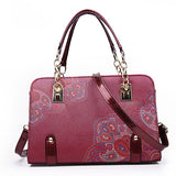 Women's Flower Print Hand Bag - vmlfashion-com