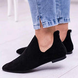 Women's Slip On Bootie shoes - vmlfashion-com