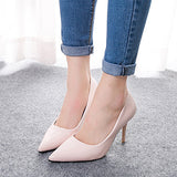 Women's Patent Stiletto Heels Pointed Toes - vmlfashion-com