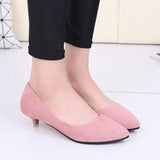 Women's Kitten High Heels shoe Pointed toes - vmlfashion-com