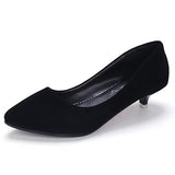 Women's Kitten High Heels shoe Pointed toes - vmlfashion-com