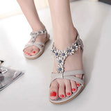 Women's Open Toe Sandals Side Straps - vmlfashion-com