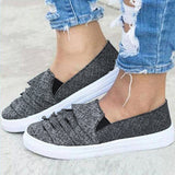 Women's Feminine Style Slip On Shoes - vmlfashion-com