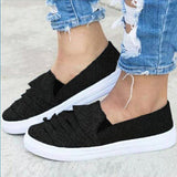 Women's Feminine Style Slip On Shoes - vmlfashion-com