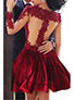 Women sexy red dress for date ur boyfriend - vmlfashion-com