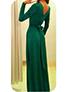 Women-Back-Fitted-Waist-Dress-Long-Sleeve-Dress - vmlfashion-com