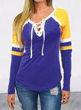 Women's Athletic Long SleeveTop - vmlfashion-com