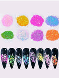 8 Peices Sequins Nail Art Decoration