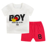 BOY Suits Clothing Set T-Shirt + Pants - vmlfashion-com