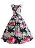 women multiflower dress - vmlfashion-com