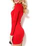 Women's Sizzling Surplice Wrao Dress - vmlfashion-com