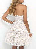 Women's White Dress - vmlfashion-com