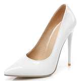 Women's Pointed Toe Stiletto Heeled Shoes - vmlfashion-com