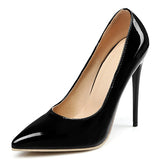 Women's Pointed Toe Stiletto Heeled Shoes - vmlfashion-com