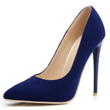 Women's Pointed Toe Stiletto Heeled Shoes - vmlfashion-com