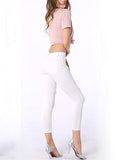 Women White Jeans - vmlfashion-com