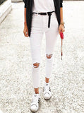 Women White Jeans - vmlfashion-com