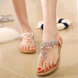 Women's Bead Embellished Sandals - vmlfashion-com