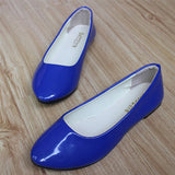 Women's Ballet Slip On Flats Patent Leather size 4-7 - vmlfashion-com