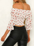 Women's Cropped Off Shoulder Top - vmlfashion-com