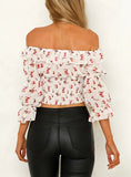 Women's Cropped Off Shoulder Top - vmlfashion-com