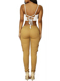 Women's Drawstring Pencil Pants - vmlfashion-com