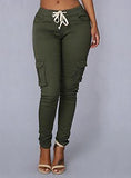 Women's Drawstring Pencil Pants - vmlfashion-com