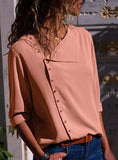 Women Button Down Top For Office - vmlfashion-com